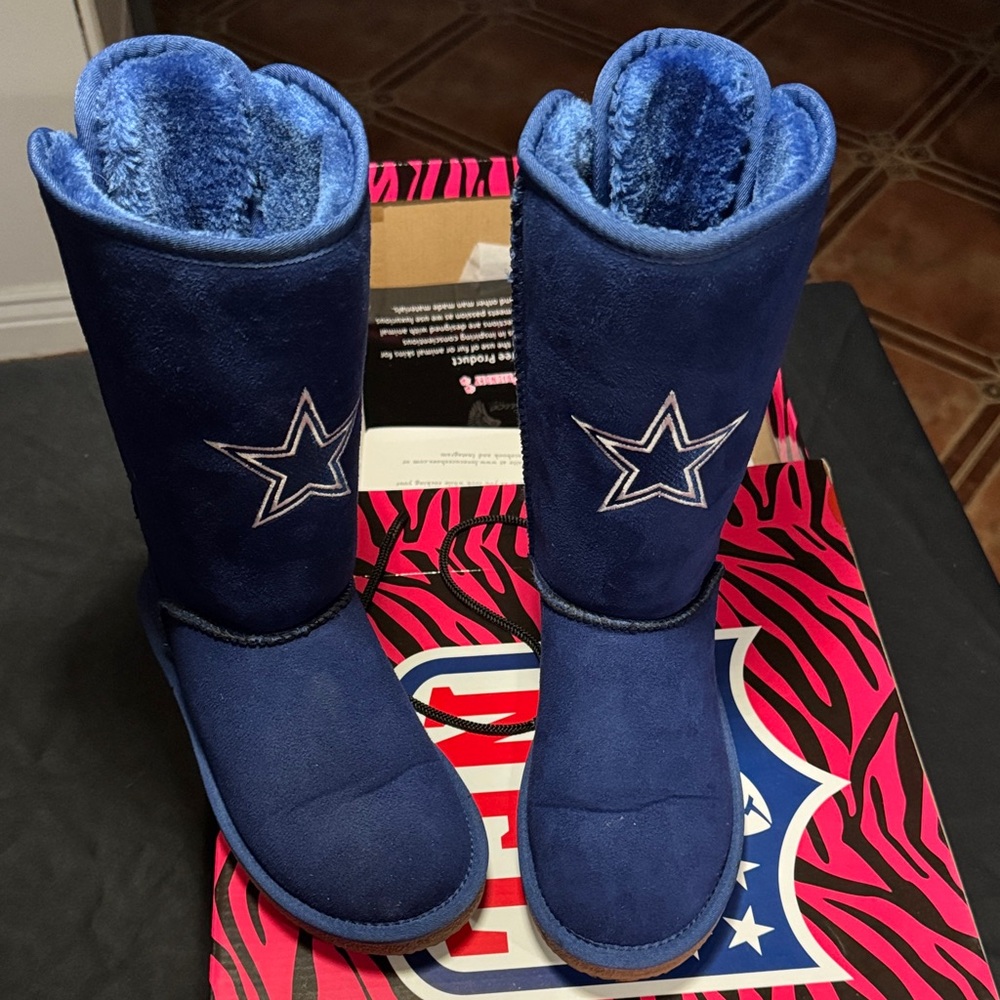 Dallas Cowboy Ankle Boots